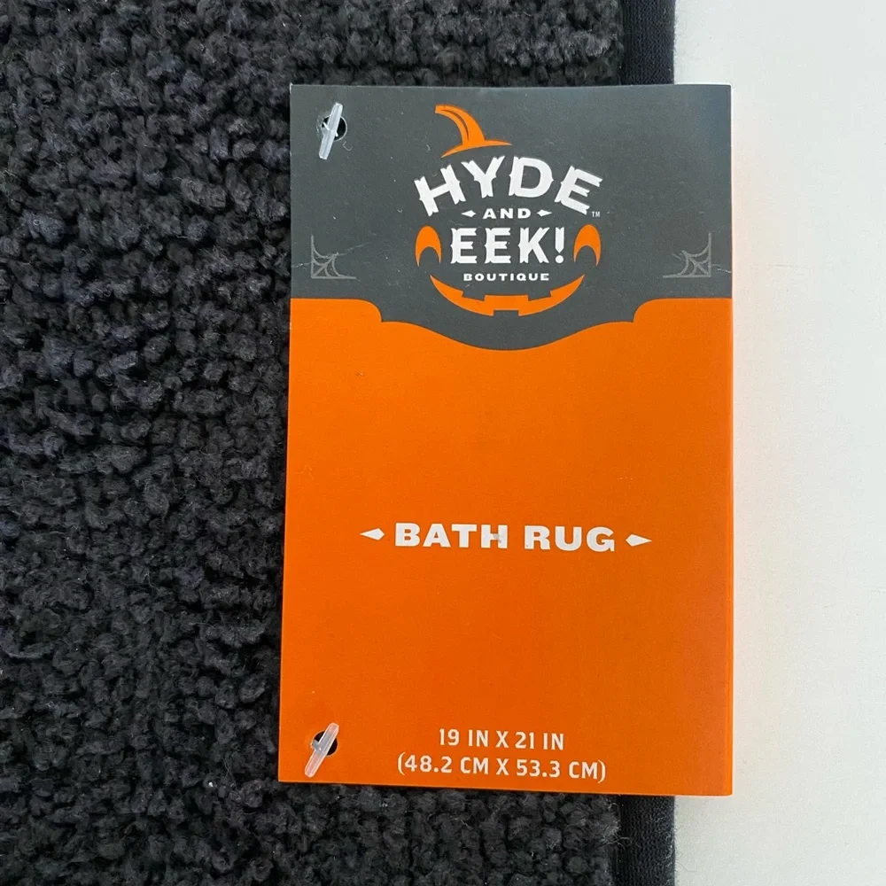 Black Cat Bath Rug